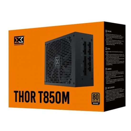 XIGMATEK THOR T850M 850W 80 Plus BRONZE Fully Modular